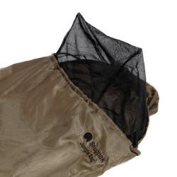Sac de couchage Snugpak Jungle Bag moustiquaire int&eacute;gr&eacute;e - Coyote / Zip &agrave; gauche