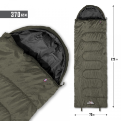 Sac de couchage Tac Maven Major fibre creuse 370 g/m&sup2; confort - Vert