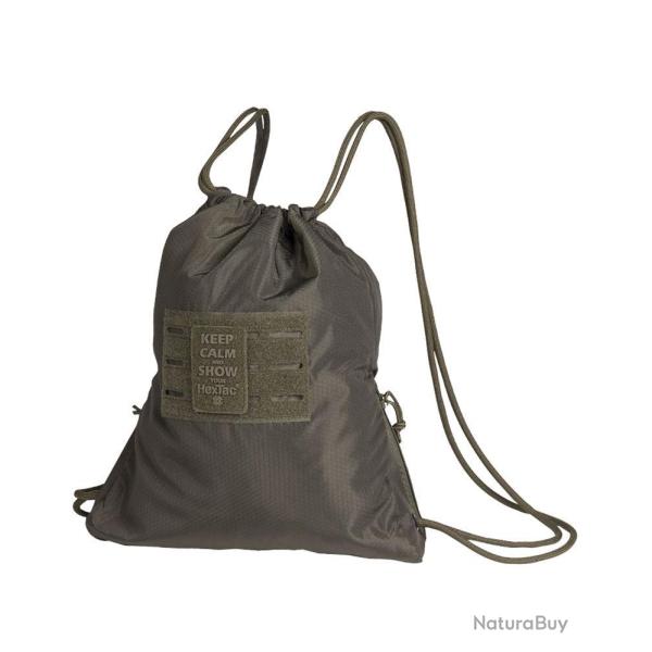 Sac de sport Hextac Mil-Tec 7 L en polyester enduit 43 x 33 cm - Vert olive