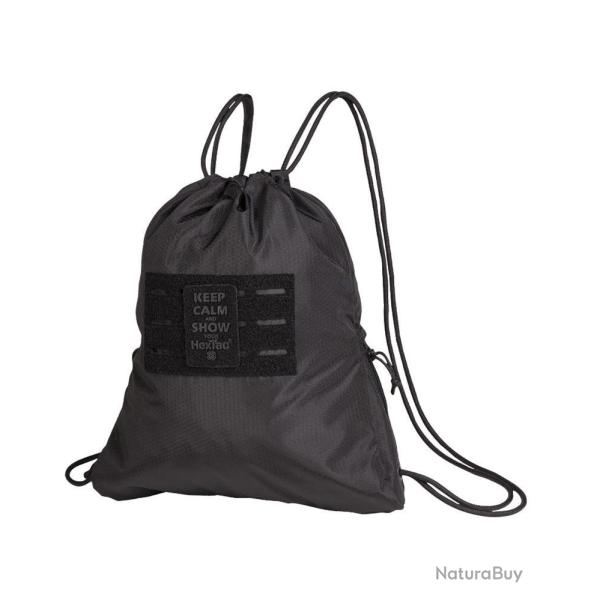 Sac de sport Hextac Mil-Tec 7 L en polyester enduit 43 x 33 cm - Noir
