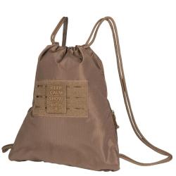 Sac de sport Hextac Mil-Tec 7 L en polyester enduit 43 x 33 cm - Coyote