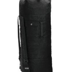 Sac marin type US Mil-Tec en coton 75 litres 100 &times; 50 cm - Noir