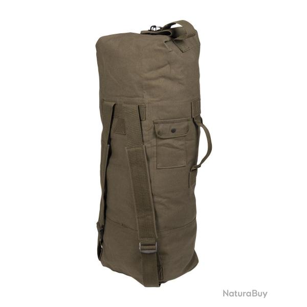 Sac marin type US Mil-Tec en coton 75 litres 100 � 50 cm - Vert olive
