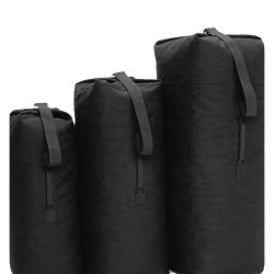 Sac marin US Mil-Tec 170 litres en coton dimensions - Noir