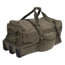 Sac Mil-Tec Commando 118L nylon 1000D enduit PU - Vert olive / 118L