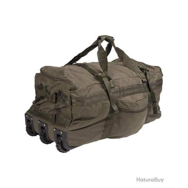 Sac Mil-Tec Commando 118L nylon 1000D enduit PU - Vert olive / 118L
