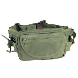 Sacoche de ceinture Mil-Tec en polyester 23 x 15 x 8 cm - Vert olive