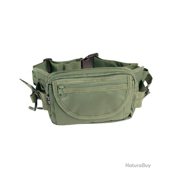 Sacoche de ceinture Mil-Tec en polyester 23 x 15 x 8 cm - Vert olive