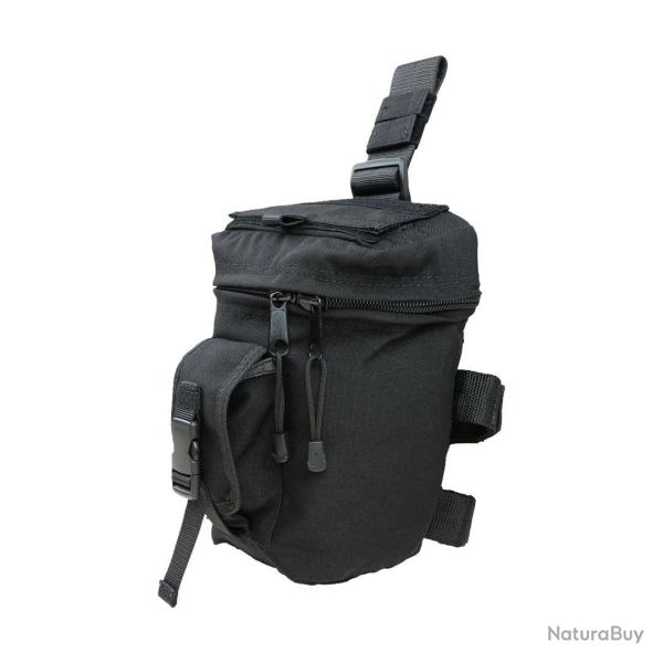 Sacoche de cuisse porte-masque � gaz Radar 1957 en Cordura - Noir