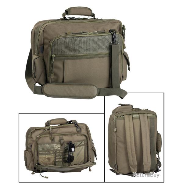 Sacoche Mil-Tec Aviator Document Case 41 x 33 x 17 cm - Vert olive