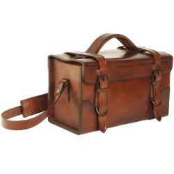 Sacoche Mil-Tec en cuir de buffle 32 x 18 x 19,5 cm - Marron