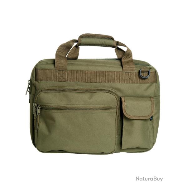 Sacoche Mil-Tec en polyester enduit PVC 40 x 30 x 10 cm - Vert olive