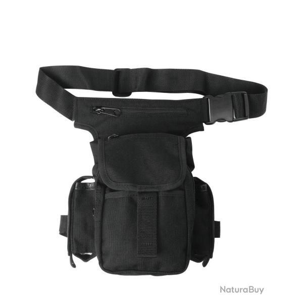 Sacoche modulaire Mil-Tec Multi Pack en polyester d�perlant - Noir