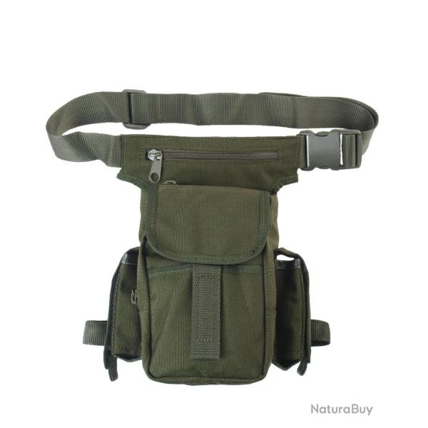 Sacoche modulaire Mil-Tec Multi Pack en polyester d�perlant - Vert olive