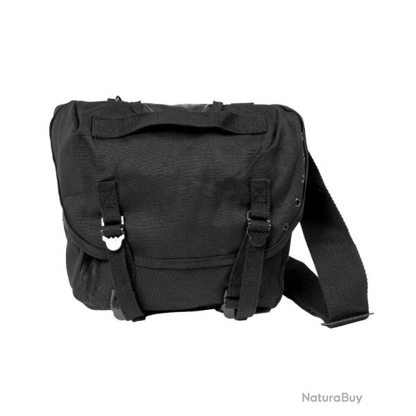 Sacoche type US M67 Mil-Tec en coton 33 x 23 x 11 cm - Noir