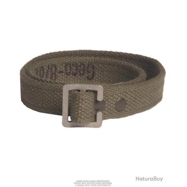 Sangle d'arrimage de la Bundeswehr en textile de 50 cm, surplus d'occasion - Vert olive