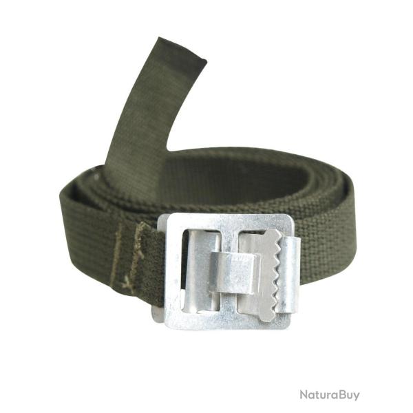 Sangle de paquetage type BW Mil-Tec coton polyester 2 cm - Vert olive