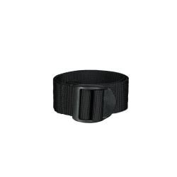 Sangle de serrage Mil-Tec en polyester 2,5 &times; 60 cm - Noir