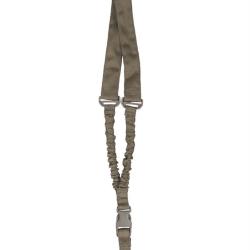 Sangle pour arme 1 point Mil-Tec Basic Bungee polyester - Vert olive