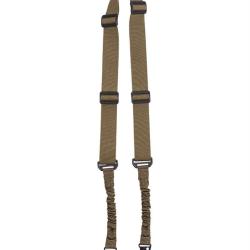 Sangle pour arme Mil-Tec Bungee 2 Points - Coyote