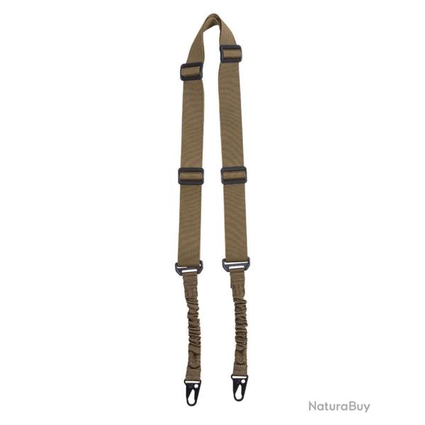 Sangle pour arme Mil-Tec Bungee 2 Points - Coyote