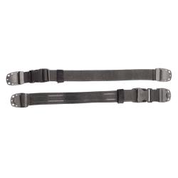 Sangles de cuisse GK Pro 50 cm &agrave; boucle rapide pour plaque - Noir