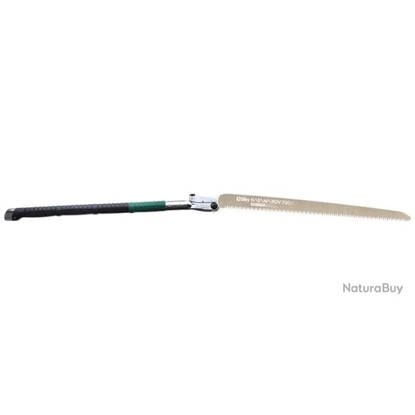 Scie Silky Katanaboy 700 pliante acier SK-4 lame 700 mm - Noir et vert