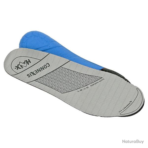 Semelle int�rieure Haix de rechange CONNEXIS Safety coupe �troite - Bleu / 37 EU / 4 UK