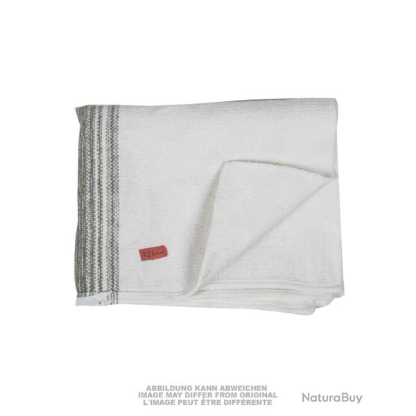Serviette de l'arm�e est-allemande en coton d'occasion - Blanc