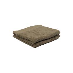 Serviette &eacute;ponge type Bundeswehr Mil-Tec 100 % coton - Vert olive