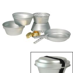 Set de cuisine Mil-Tec en aluminium 2 marmites - Autre