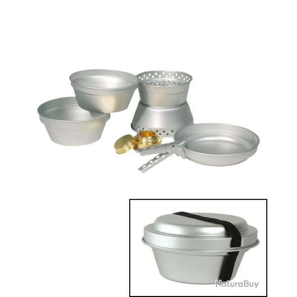 Set de cuisine Mil-Tec en aluminium 2 marmites - Autre