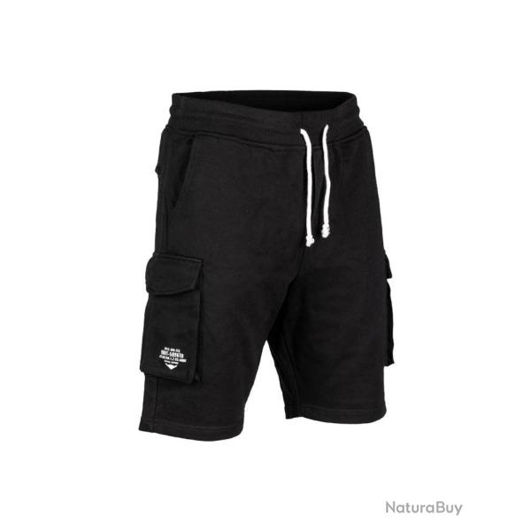 Short de jogging Mil-Tec US Coton - Noir / 3XL