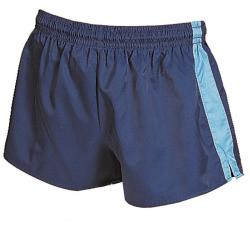Short de sport Bundeswehr en coton d'occasion - Bleu
