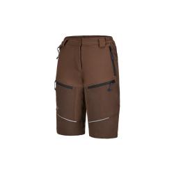 Short de travail femme Haix Flextreme nylon &eacute;lasthanne - Marron / Bois / 40