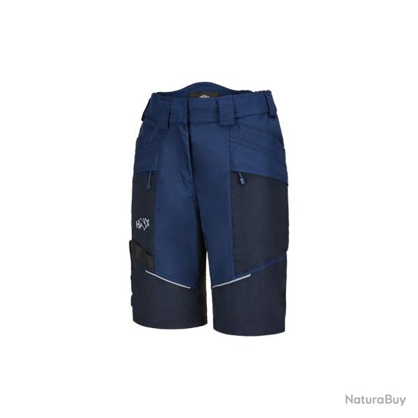 Short de travail femme Haix Work Shorts polyamide CORDURA - Bleu marine / Bleu / 38