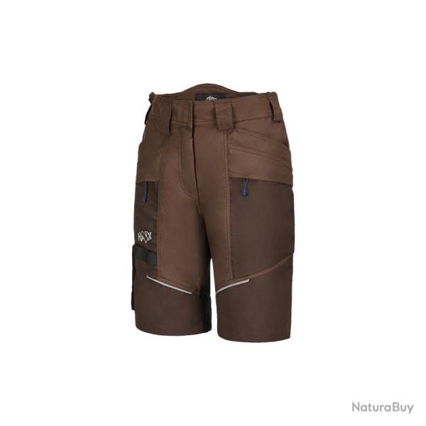 Short de travail femme Haix Work Shorts polyamide CORDURA - Marron / Bois / 40