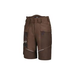 Short de travail femme Haix Work Shorts polyamide CORDURA - Marron / Bois / 42