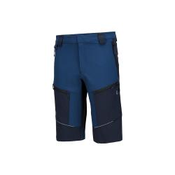 Short de travail Haix Flextreme nylon &eacute;lasthanne extensible - Bleu marine / Bleu / 58
