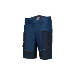 Short de travail Haix Work Shorts polyamide CORDURA COOLMAX - Bleu marine / Bleu / 44