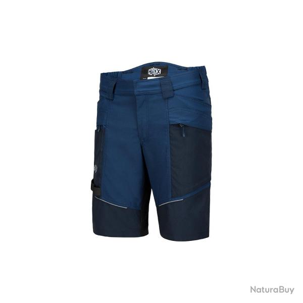 Short de travail Haix Work Shorts polyamide CORDURA COOLMAX - Bleu marine / Bleu / 58