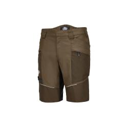Short de travail Haix Work Shorts polyamide CORDURA COOLMAX - Marron / Bois / 62