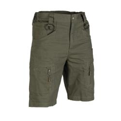 Short Mil-Tec Assault coton 100 % Ripstop avec poches cuisse - Vert olive / 3XL