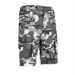 Short Mil-Tec Assault coton 100 % Ripstop avec poches cuisse - Urban / M