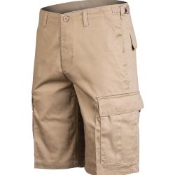 Short tactique Mil-Tec en polycoton 80/20 avec six poches - Beige / 3XL