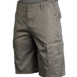 Short tactique Mil-Tec en polycoton 80/20 avec six poches - Vert olive / M