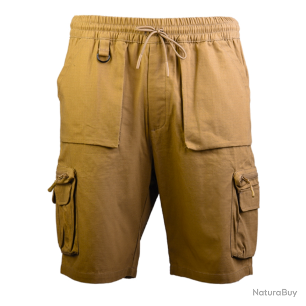 Short tactique Mil-Tec Urban Explorer en coton ripstop - Dark Coyote / L