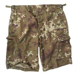 Short type US Mil-Tec en coton ripstop pr&eacute;lav&eacute; six poches - Vegetato / XS