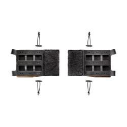 Side Wings +3 Frog Pro en Tegris et LAHYCO, trois colonnes - Noir