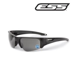 Solaires balistiques ESS Crowbar verres 2,2 mm - Noir / Gris miroir polaris&eacute;